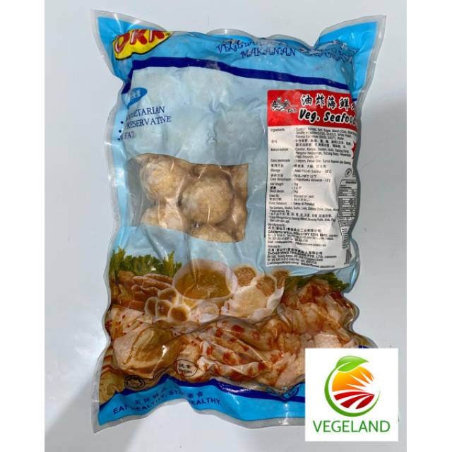 

OKK Seafood Ball / Bakso Seafood VEGAN Vegetarian 1kg