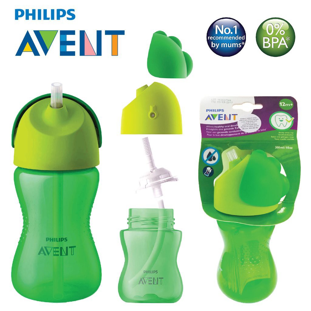 Philips AVENT Straw Cup 300ml/botol minum