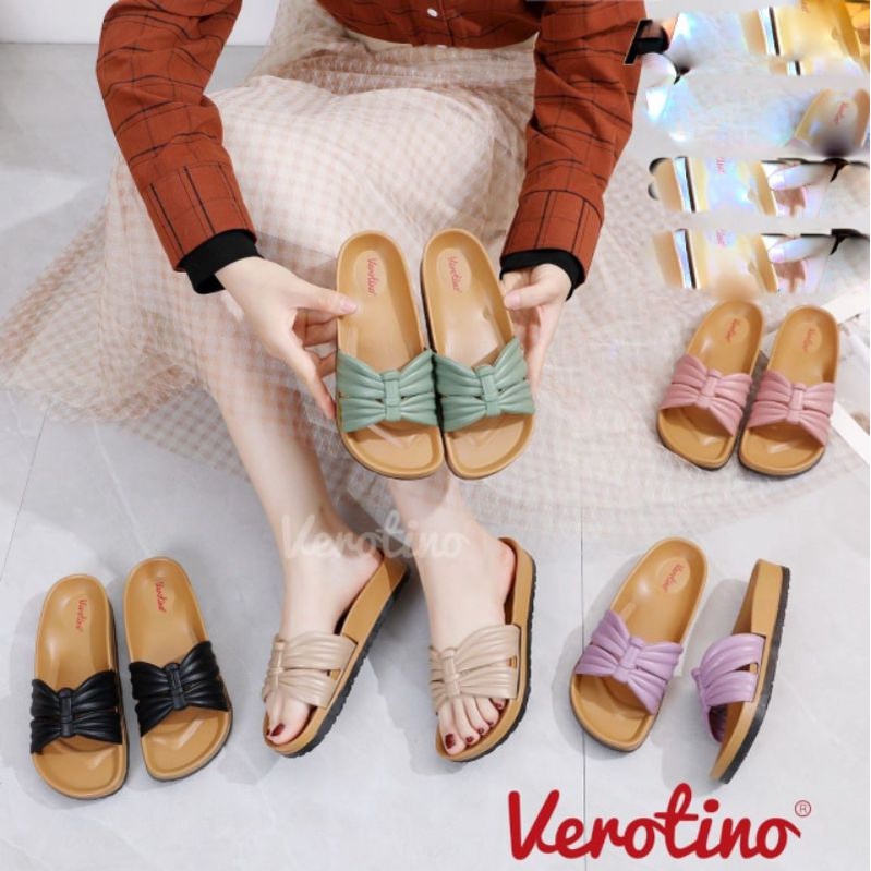 Sandal Jelly Selop Pita Dobel Verotino 766