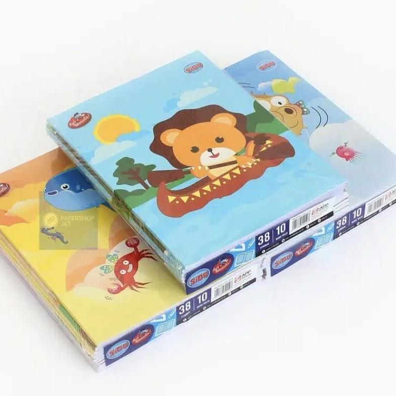 

(C6T5) Buku Tulis SIDU 38 dan 58 Lembar isi 10 Buku Bahan Tebal //Harga@murah