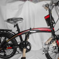 SEPEDA LIPAT PACIFIC 2980 RX 2.0 VT 20 inch WARNA MERAH