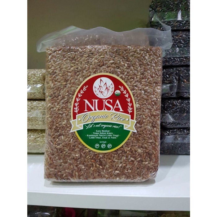 

540ffiepp "Nusa" Beras Merah Organik - 1000Gr 244Q40112