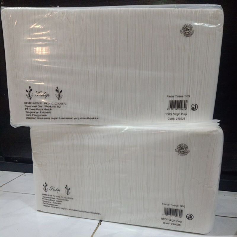 TISSUE TULIP/Facial tissu 1000g