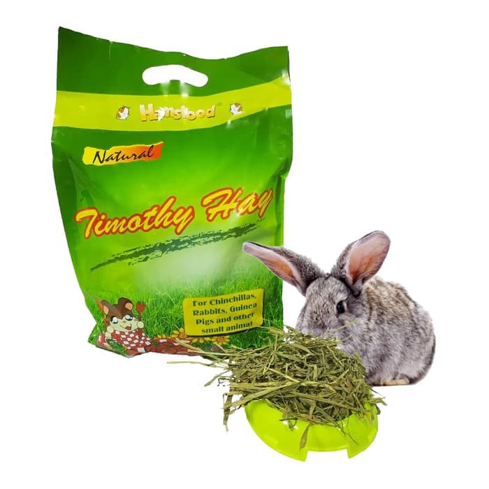 Timothy Hay Makanan Kelinci marmut Rumput kering hewan hamsfood 500gr