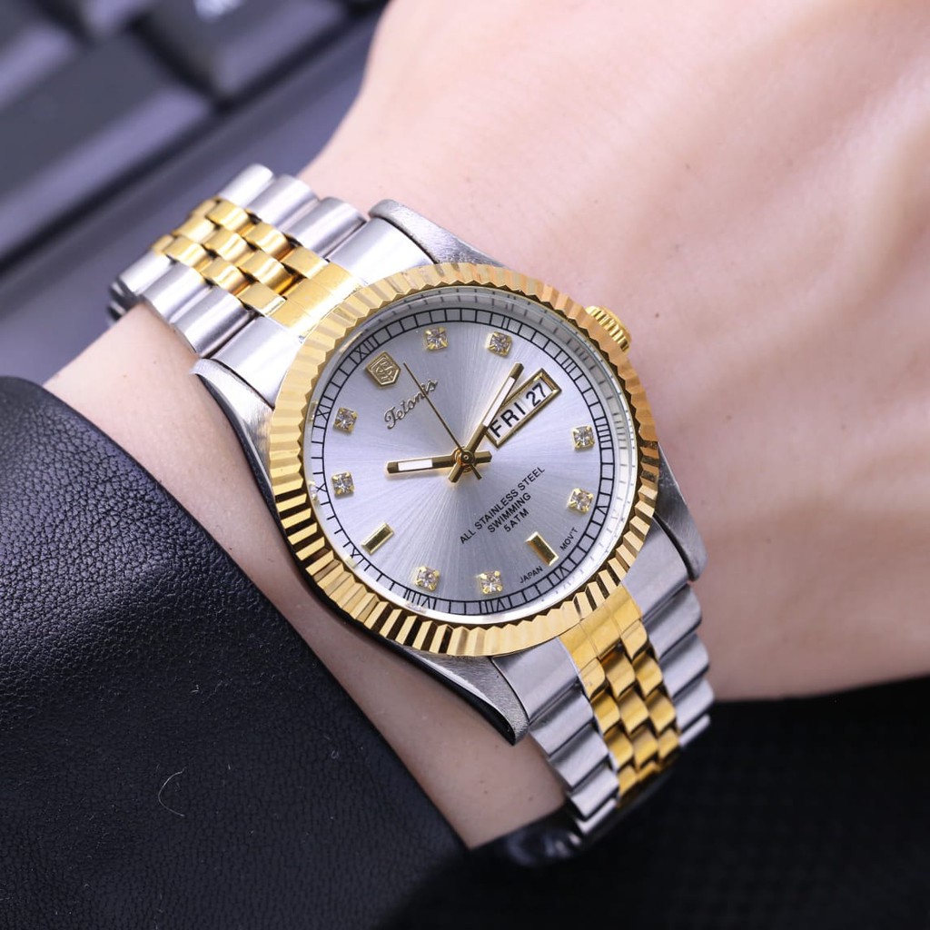 JAM TANGAN WANITA / JAM TANGAN CEWEK / JAM TANGAN MURAH / JAM TETONIS DAYTONA ORI