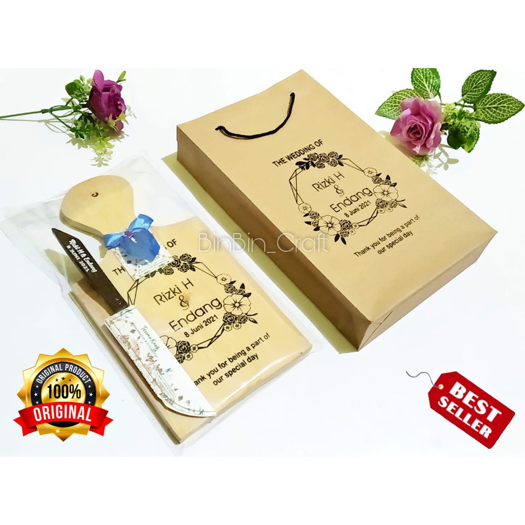 Jual Souvenir Pernikahan Sovenir Nikah Sofenir Pernikahan Talenan Pisau