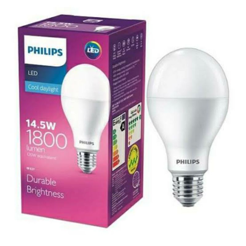 Lampu Led Bulb Philips 14,5w Putih Led Philips 14,5w