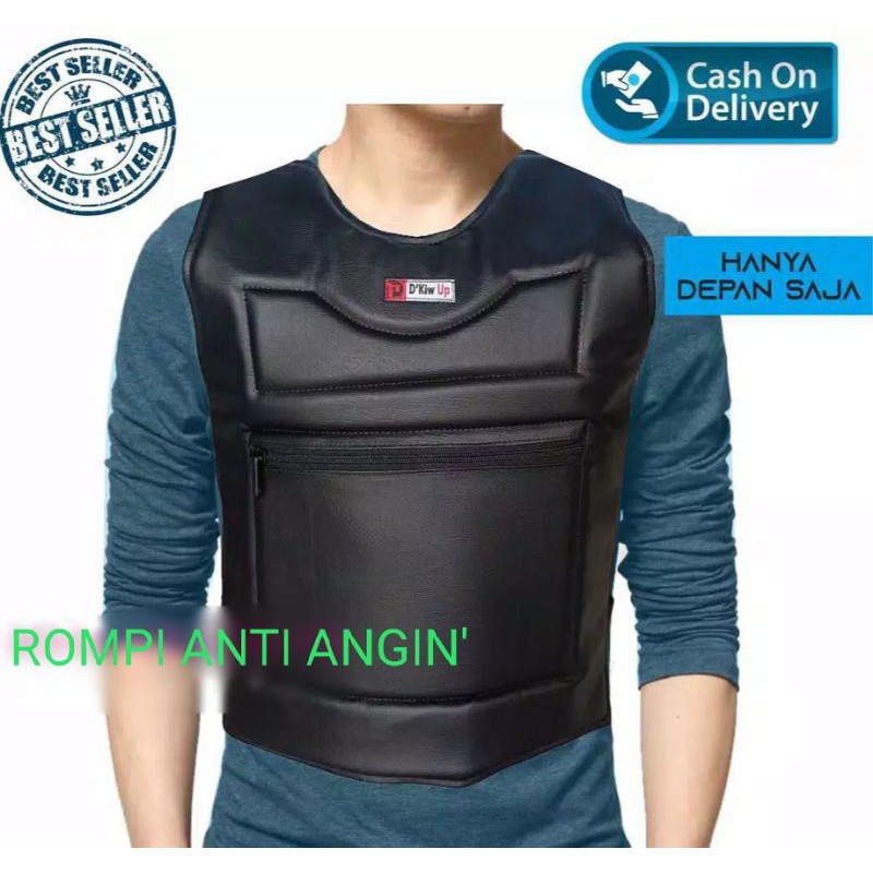 ROMPI MOTOR DEPAN ANTI ANGIN POLOS