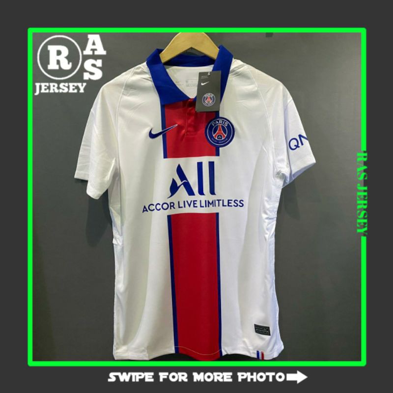 JERSEY PSG AWAY NEW 2020-2021 JERSEY GO HIGH QUALITY