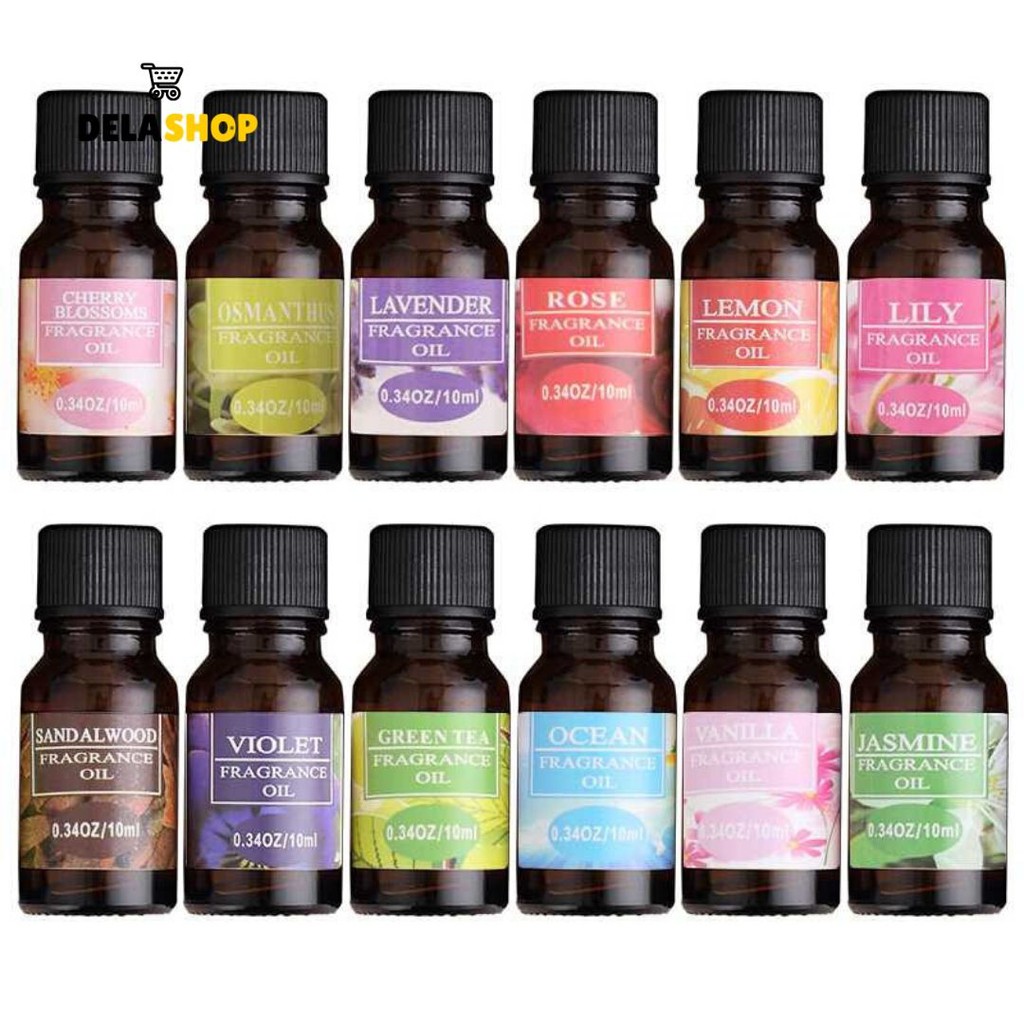 Firstsun Pure Essential Fragrance Oils Aromatherapy Diffusers 10ml - TSLM1