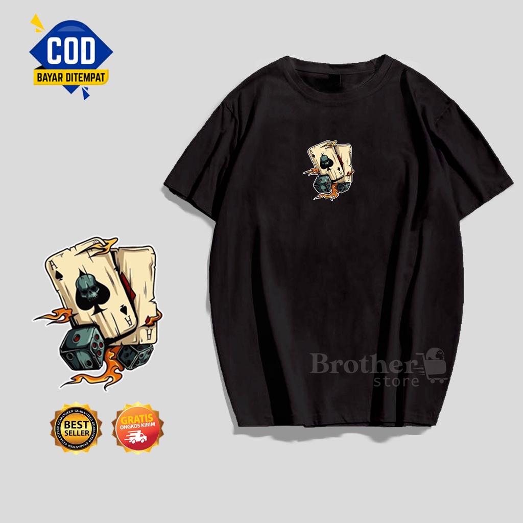 BROTHER STORE - Kaos Distro Pria - KAOS COWOK CEWEK - Kaos Kata Kata - ArticelCSD Premium