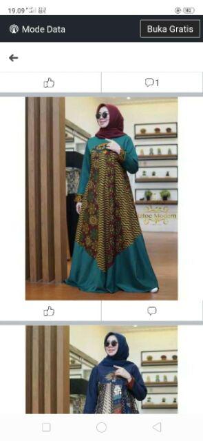 Gamis Batik By Ratoe Modern