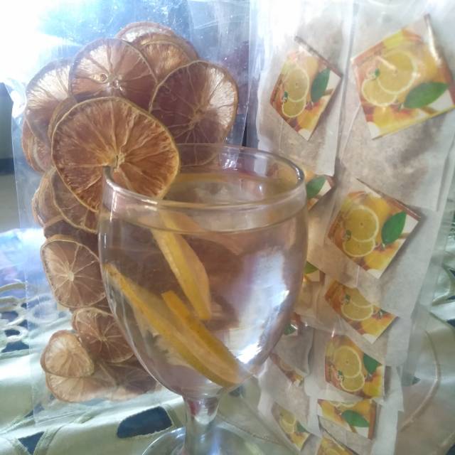 

Teh lemon dan rosela oven