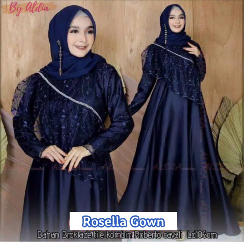 Rosella Gown Maxy dress by Aldia.