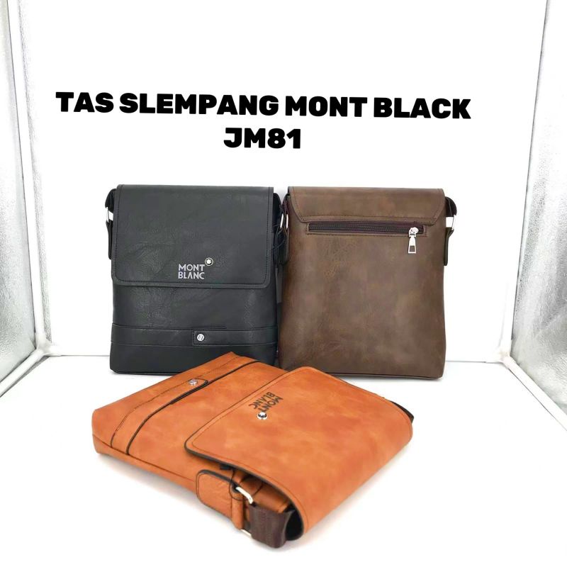 TAS SLEMPANG MONT BLANC PRIA IMPORT BERKUALITAS