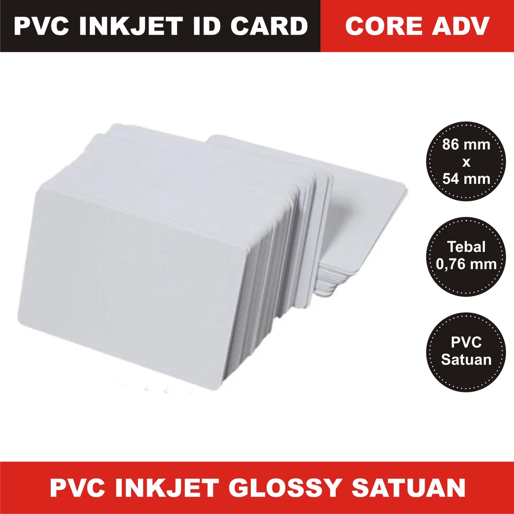 

PVC Inkjet Id Card Satuan