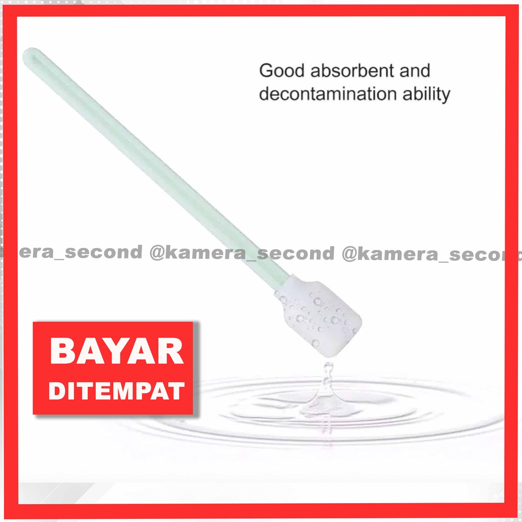 Kapas Pembersih Sensor Kamera Nozle Inject Printer CCD Swab Cleaning Swabs Canon Nikon Sony Fujifilm