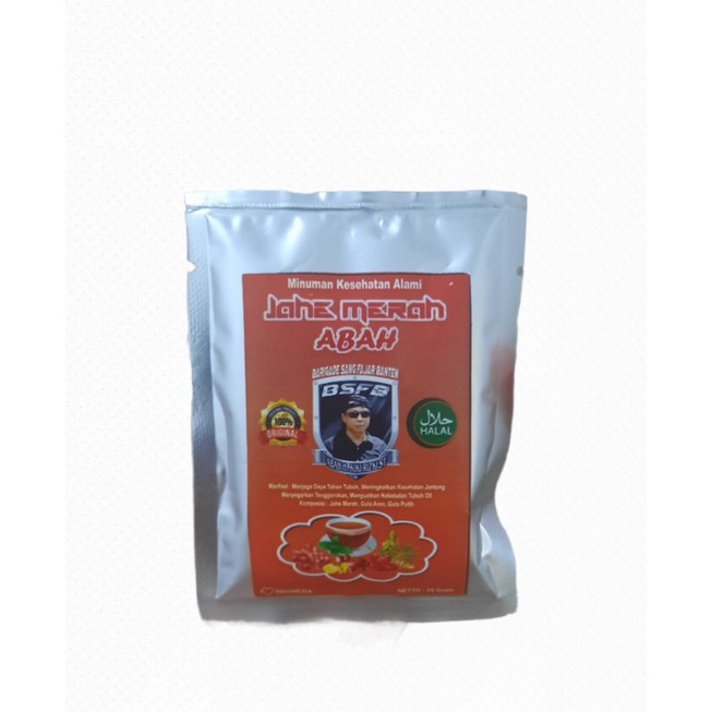 

JMA jahe merah bubuk priginal sac 20gr