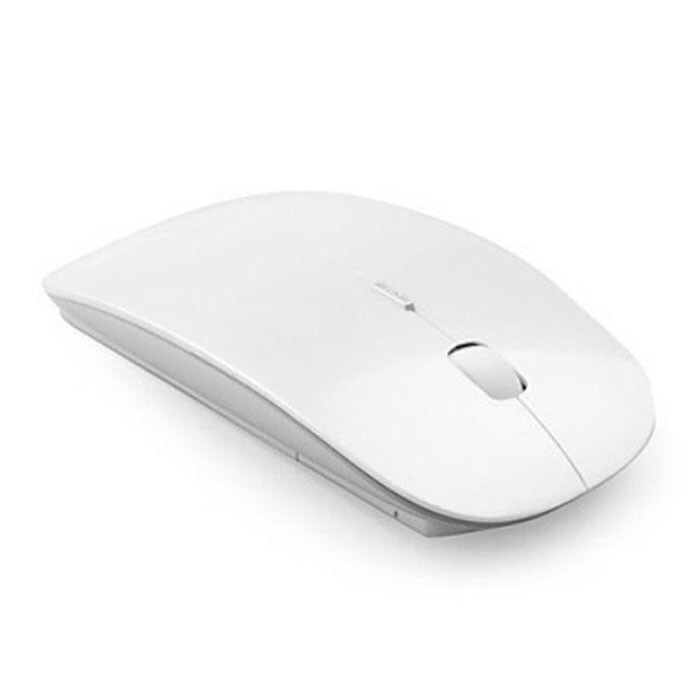 Optical Wireless Mouse Ultra Slim - PUTIH