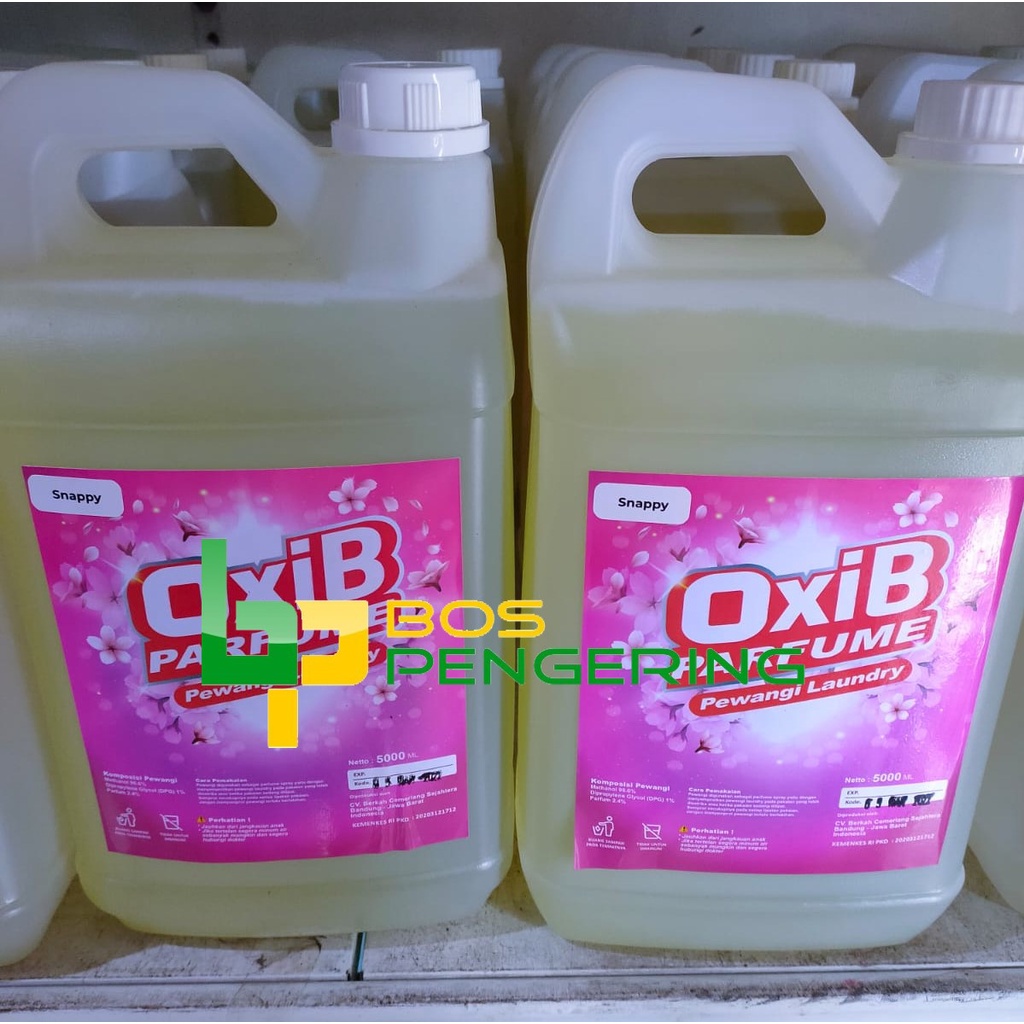 Pewangi Pakaian Laundry - OxiB Parfum Aroma Snappy 5 Liter Wangi Baby Tahan Lama Berkualitas