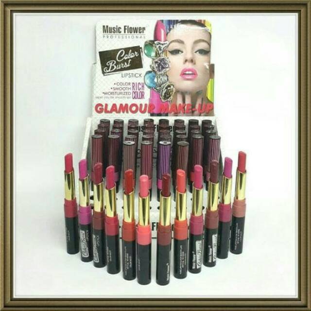 Lipstik musik flower color burst