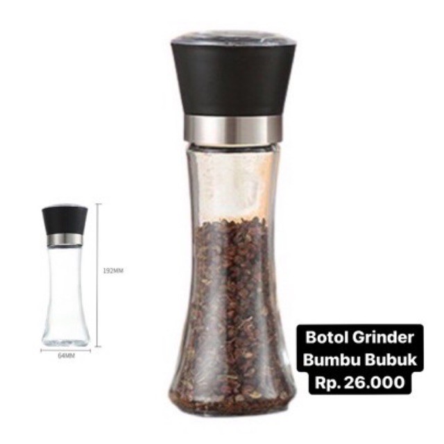 Botol Grinder Bumbu Bubuk