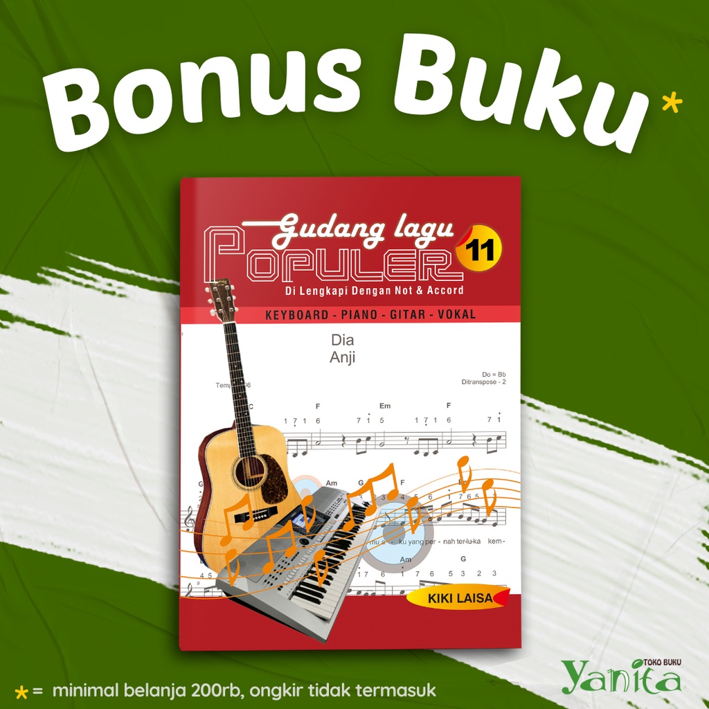 Yanita Buku Musik Gudang Lagu Populer 11