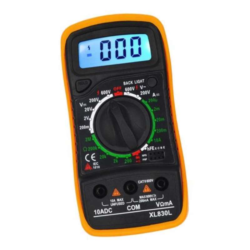 XL-830L Digital Multimeter LCD AC Voltmeter Ammeter Ohmmeter Tester Meter Tool