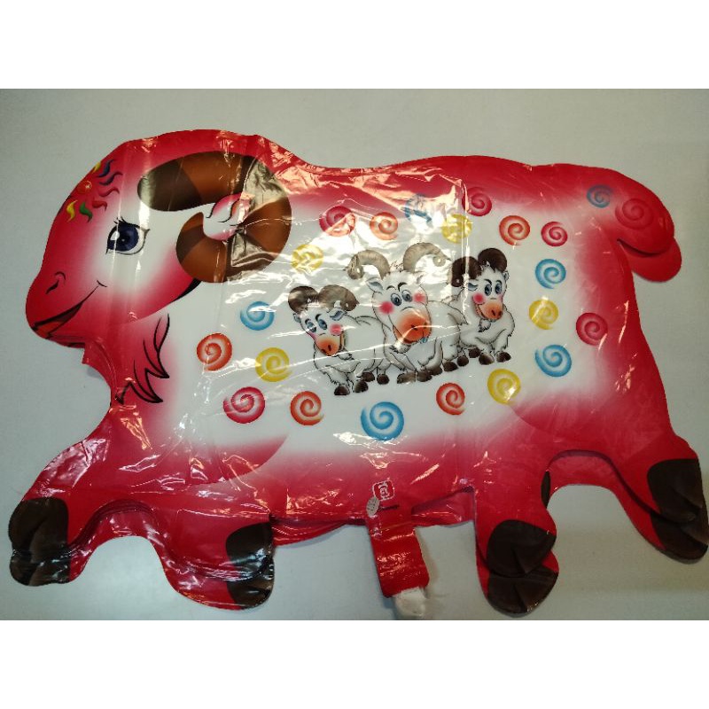 Balon Foil Kambing Tanduk