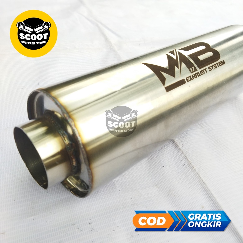 Jual Resonator Knalpot Mobil Manual dan Matic Resonator Stainless