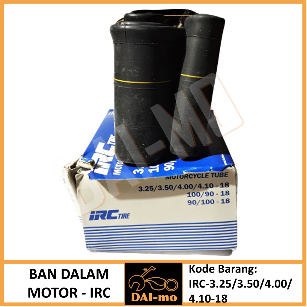Ban Dalam Motor 350 400 18 atau 100 90 18 IRC/ Ring 18 |  325/350/400/410-18 | 100/90-18 | 90/100-18