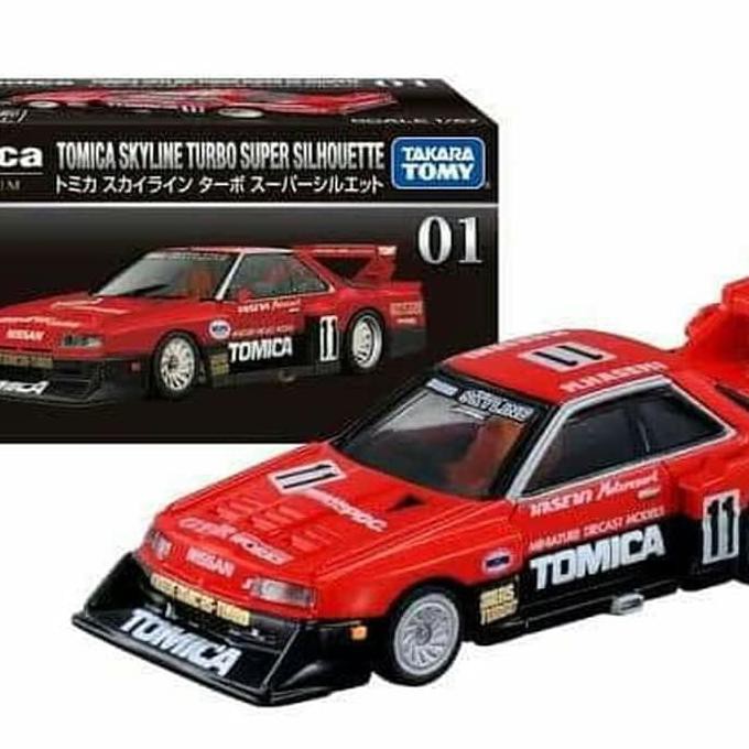 KREDIT MAINAN MOBIL MOBILAN■ TOMICA PREMIUM NO 01 NISSAN SKYLINE SILLHOUETTE PROMO