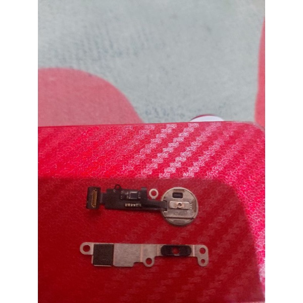 home button iphone 7 plus + plat penutup ori copotan