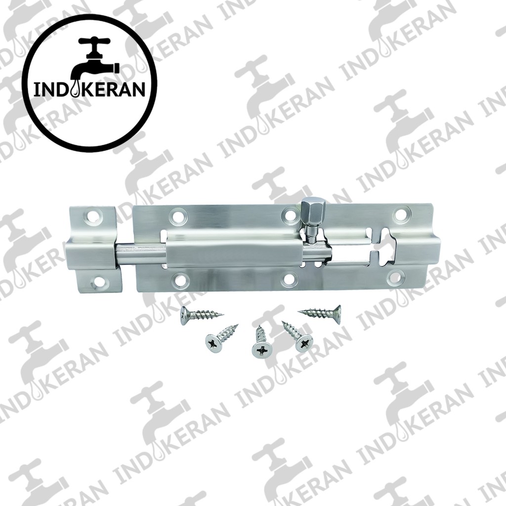 INDOKERAN - Grendel Pintu Slot Stainless Anti Karat - High Quality