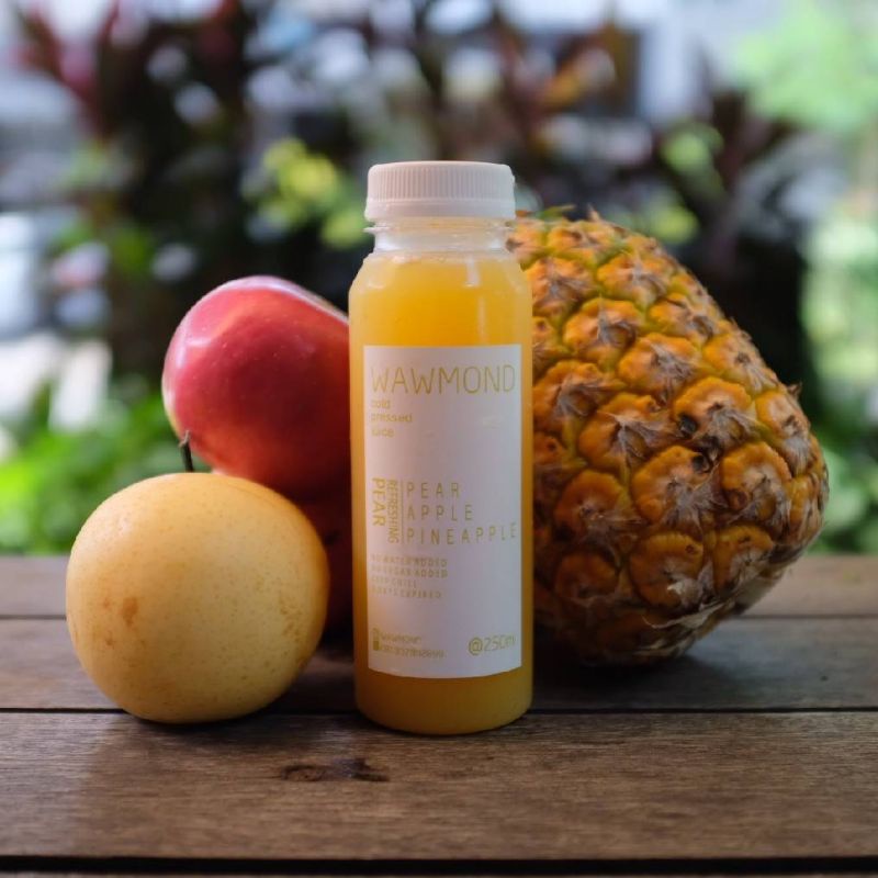 

Refreshing Pear Cold Pressed Juice (Jus Murni Pear, Apel, Nanas)