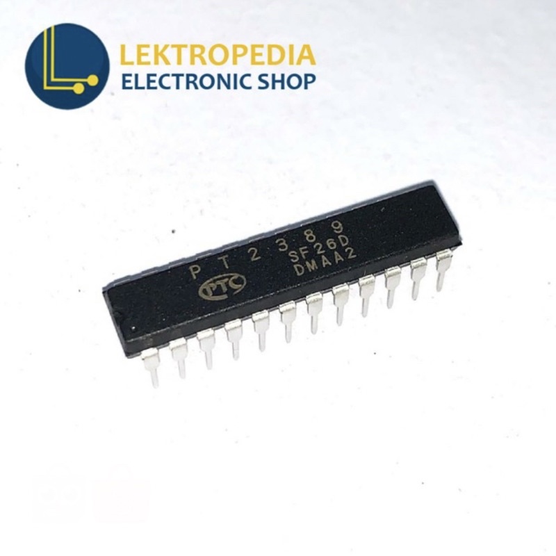 IC PT2389 PT 2389 Dip24 Dip 24 Equalizer Bass Booster 3D Effect