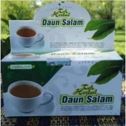 Obat herbal khasiat ampuh mengobati asam urat rematik darah tinggi nyeri sendi dengan teh daun salam asli 100% herbal