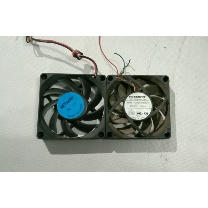 Dc Brushless Fan 7x7 Cm 12V