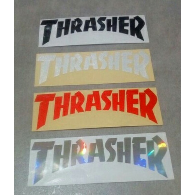 

sticker thrasher cutting