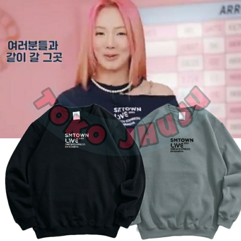 Basic Sweater NCT SM Town  Live 2022 SMCU Express Kwangya Logo Tengah // NCT Aespa Red Velvet Shinee Girls Generation