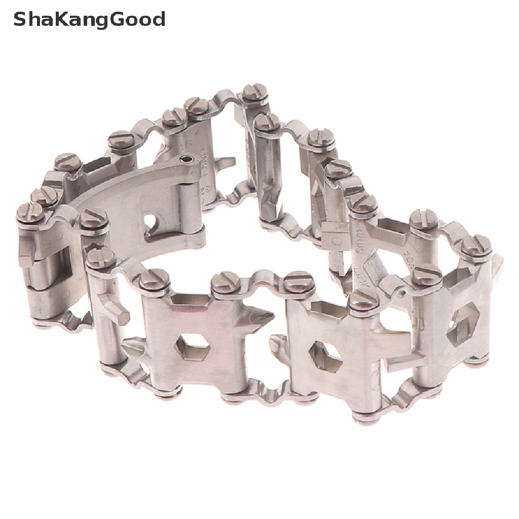 Gelang Multifungsi 29 in 1 Bahan Stainless Steel