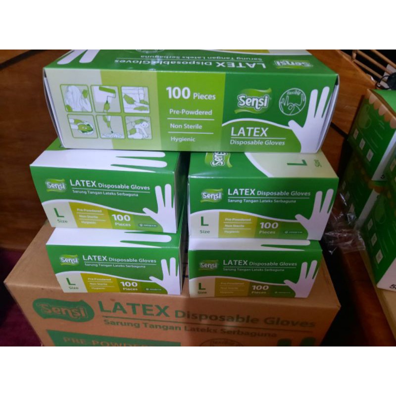 SENSI LATEX HAND GLOVES