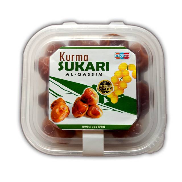 

KURMA SUKARI AL-QASEEM Re-Pack 375gram/BOX