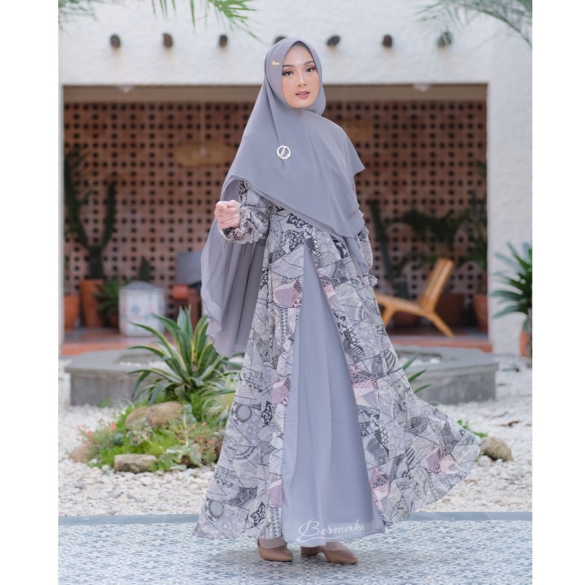 Gamis Terbaru Bermerks Syar'i ORI Alana SYMPHONY