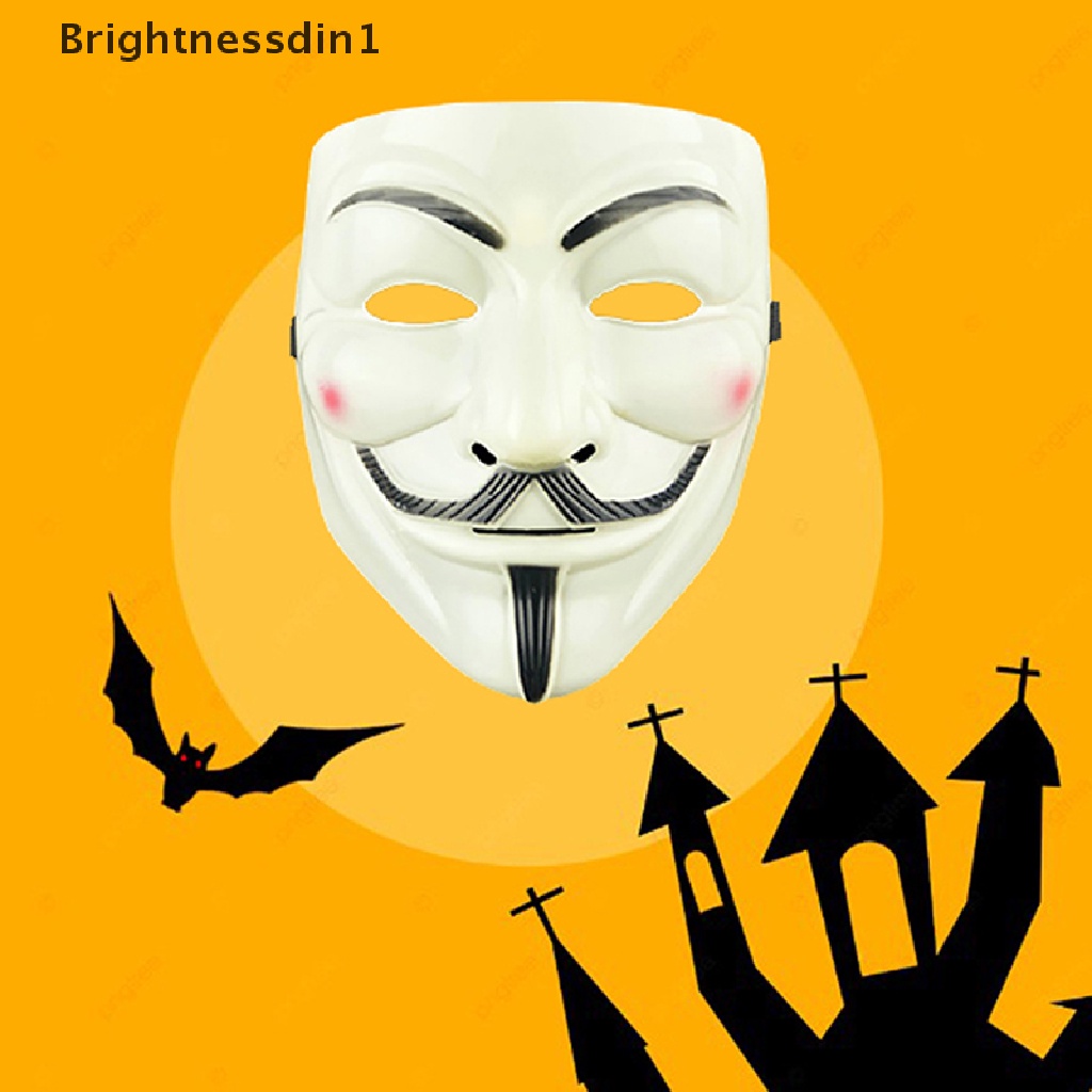 Topeng Wajah Hacker Anonymous Vendetta Guy Fawkes Hacker 1 Untuk Pesta Halloween