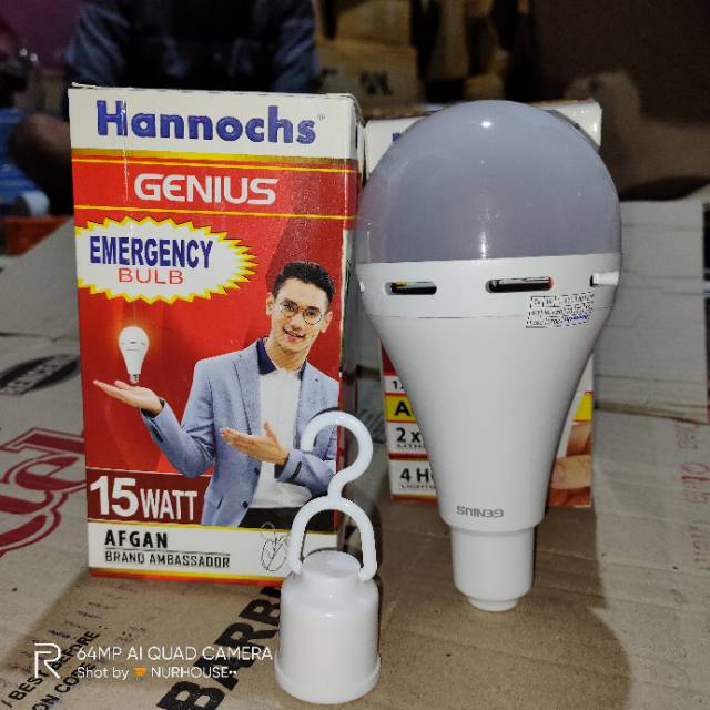 emergency 15 watt hannochs genius