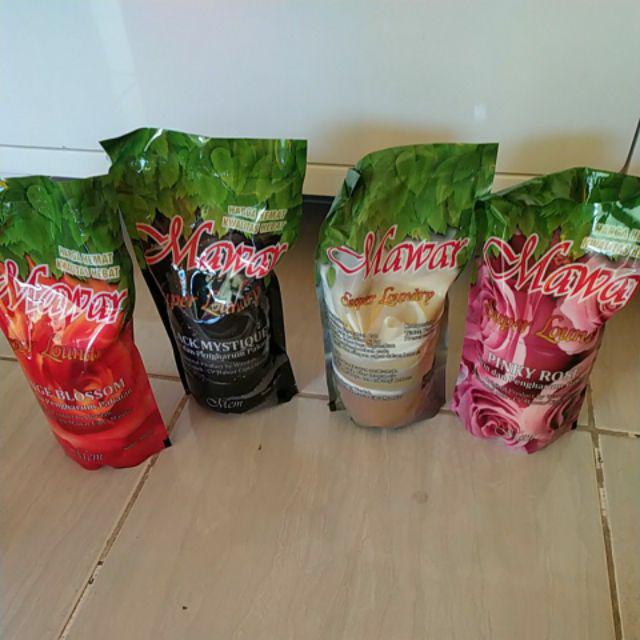 [khusus Paket/ecer] Mawar Super Laundry Pewangi Setrika Reffil Asli By Siti Wardah Mcm 900ml