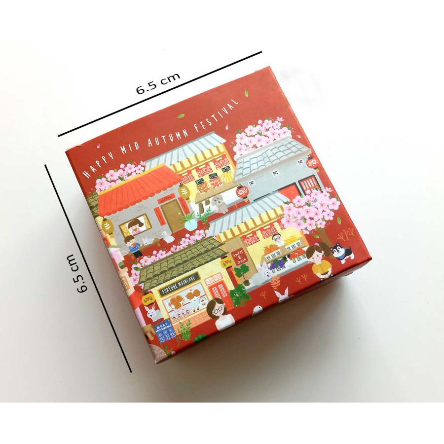 

Box Mooncake Mini Satuan Kotak Kue Kardus Kemasan Makanan Dus Hampers Bingkisan Gift Packaging isi20
