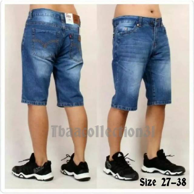 BAYAR DITEMPAT (COD) CELANA PENDEK JEANS PRIA | CELANA DISTRO HIGH QUALITY PREMIUM SIZE 27-38