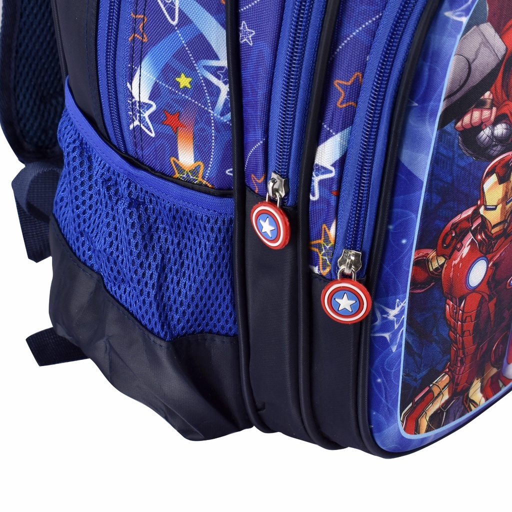 (RF) Tas Ransel Sekolah Cartoon 1650 Ransel Anak Cowok Tas Ransel Cewek Fashion Motif Captain America,Frozen,Spiderman Dan Unicorn